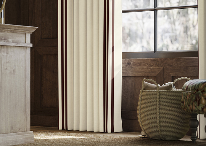 Winnies Stripe, Russet - Made to Measure Curtains - Image 5